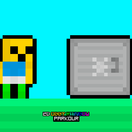 2D Obby Rainbow Parkour