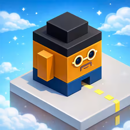 Blocky Road Casual Fun Game