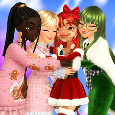 Christmas Girls Dress Up