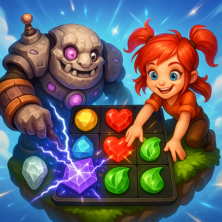 Diamant: Match 3 Sky Story