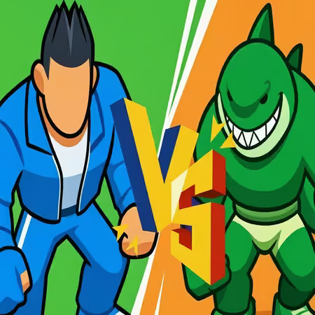 Draw Action Freestyle Fight