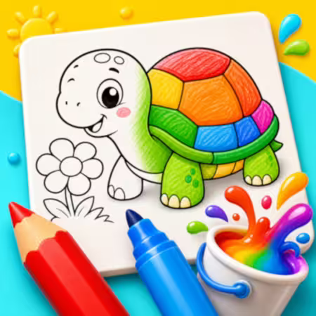Draw with Pencils - Coloring Book!