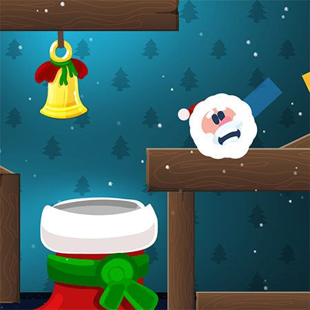 Fluffy Santa