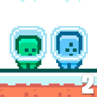 Green and Blue Cuteman 2
