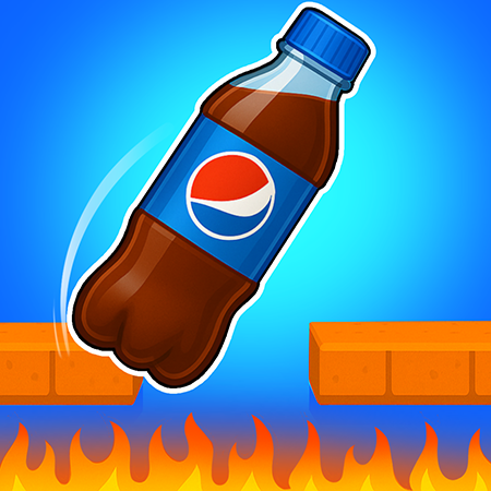 Jumping Bottle 3D