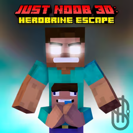 Just Noob 3D: Herobrine Escape