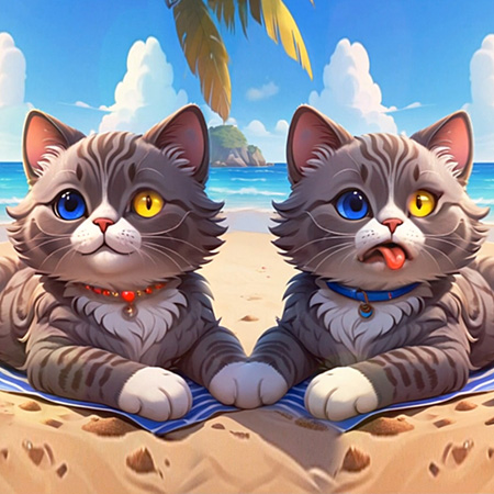 Kitty Spot The Differences