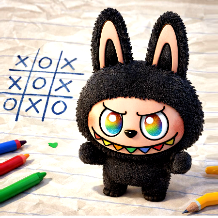 Labubu Tic Tac Toe