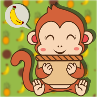 Monkey &amp; Fruits
