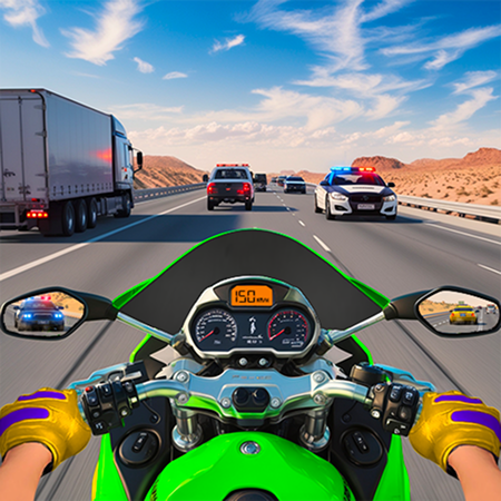 Moto Bike Highway Racing