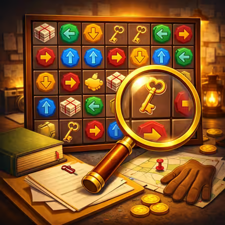 Move &amp; Match: Detective Puzzle