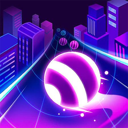 Neon Ball Roller