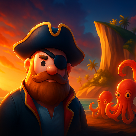 Pirate Dad: Crazy Runner