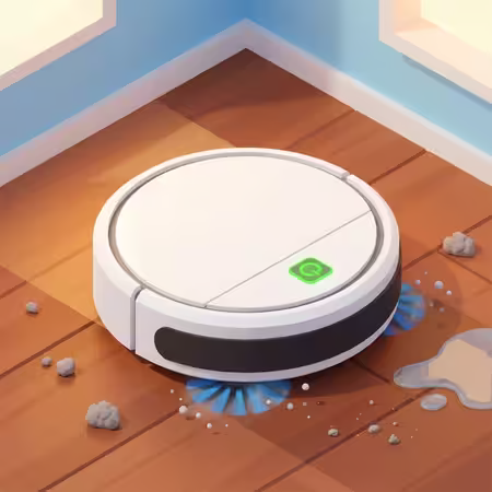 Robot Vacuum: Clean the Rooms