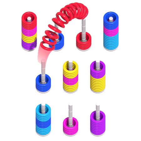 Slinky Sort Puzzle