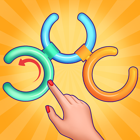 Untangle Rings Puzzle Master